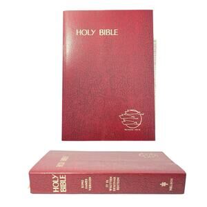 1975 Nelson “It Is Written Seminar Edition” KJV Bible Red Soft-back w/Tabs